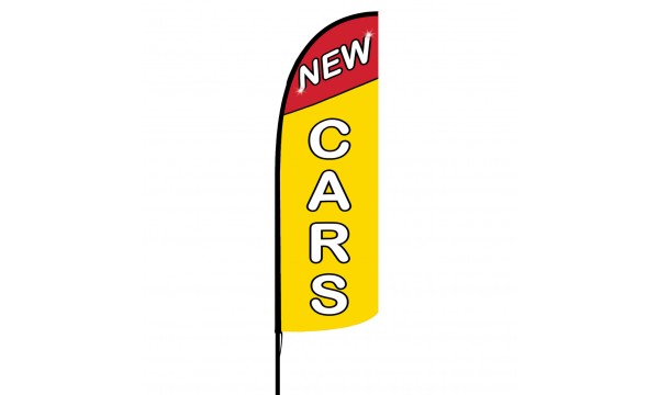 New Cars Custom Advertising Flag